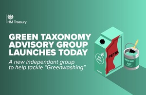 Green taxonomy advisory group launches today