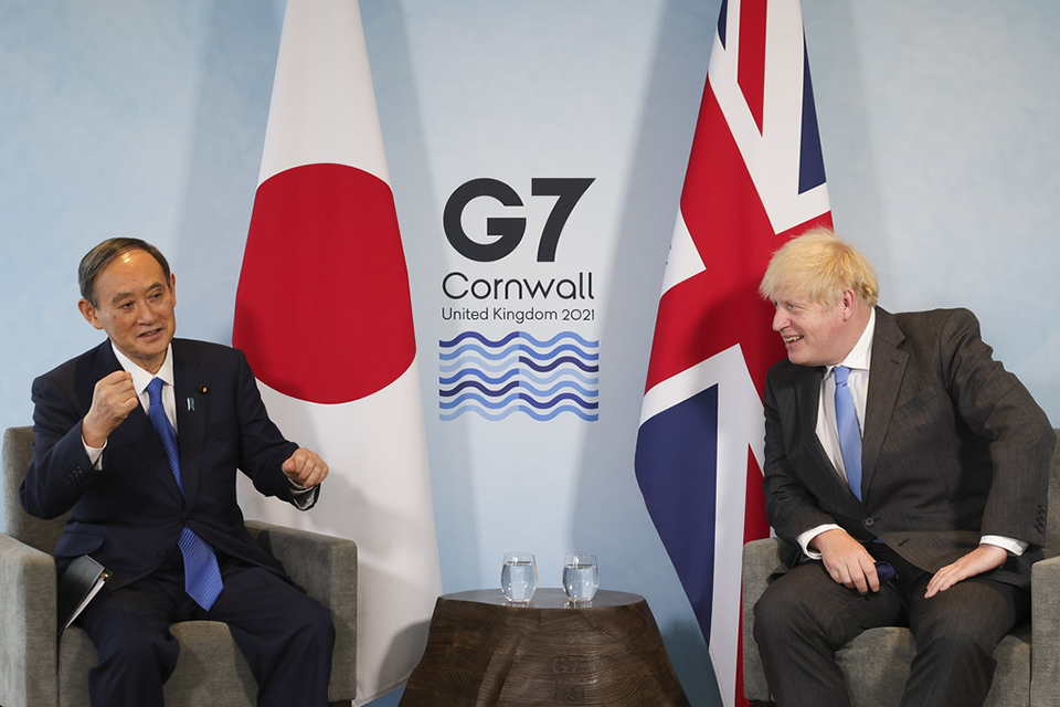 PM meeting with Japanese Prime Minister Suga: 11 June 2021