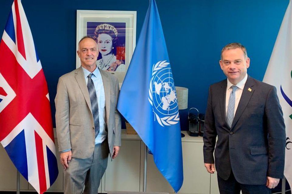 Minister Adams begins 2 day visit to Geneva for talks on UK and Southeast Asia relations