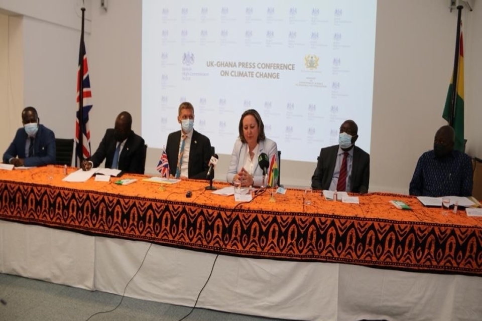 UK and Ghana reaffirm partnership on climate adaptation and resilience ahead of COP26