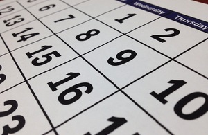 Image of calendar