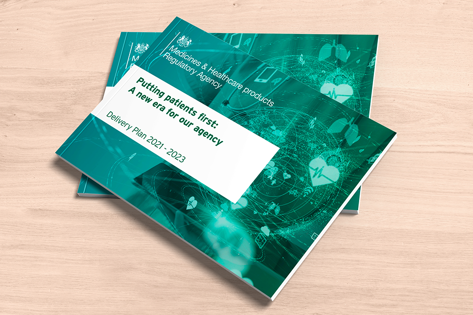 MHRA puts delivering for patients at the heart of its Delivery Plan 2021-2023