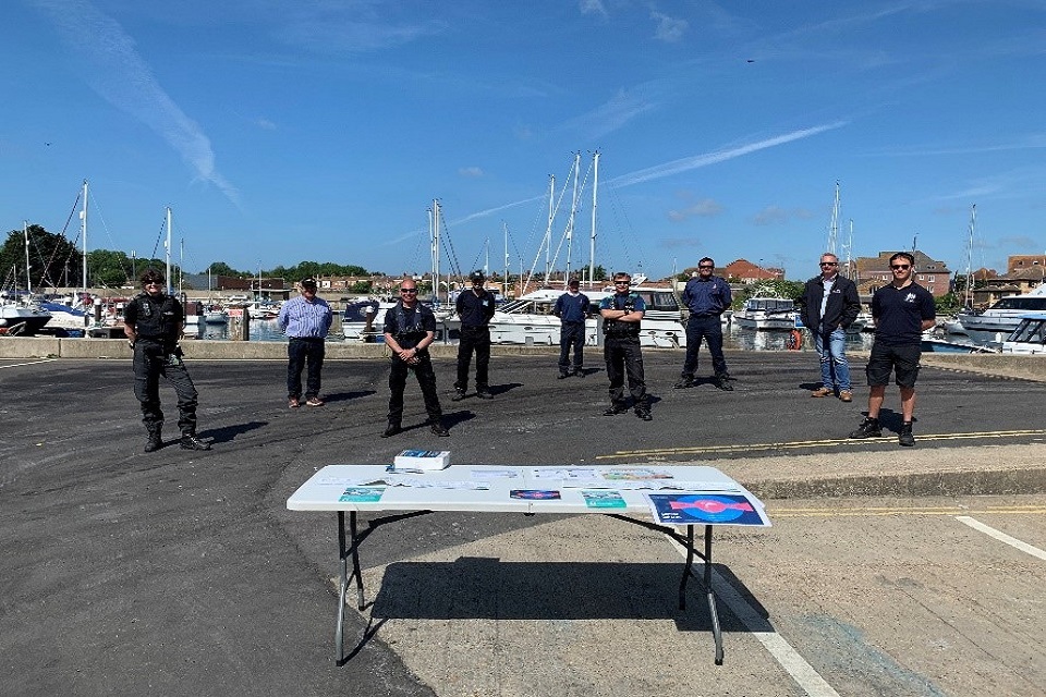 Raising awareness of marine wildlife disturbance in Dorset