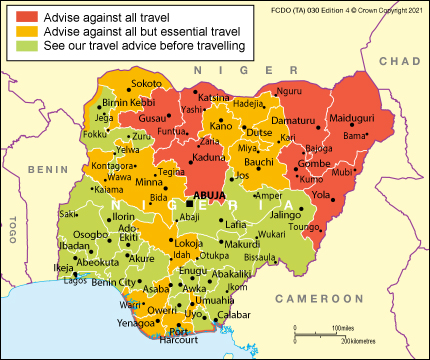 travel requirements nigeria