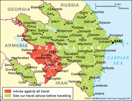 azerbaijan travel restrictions for pakistan