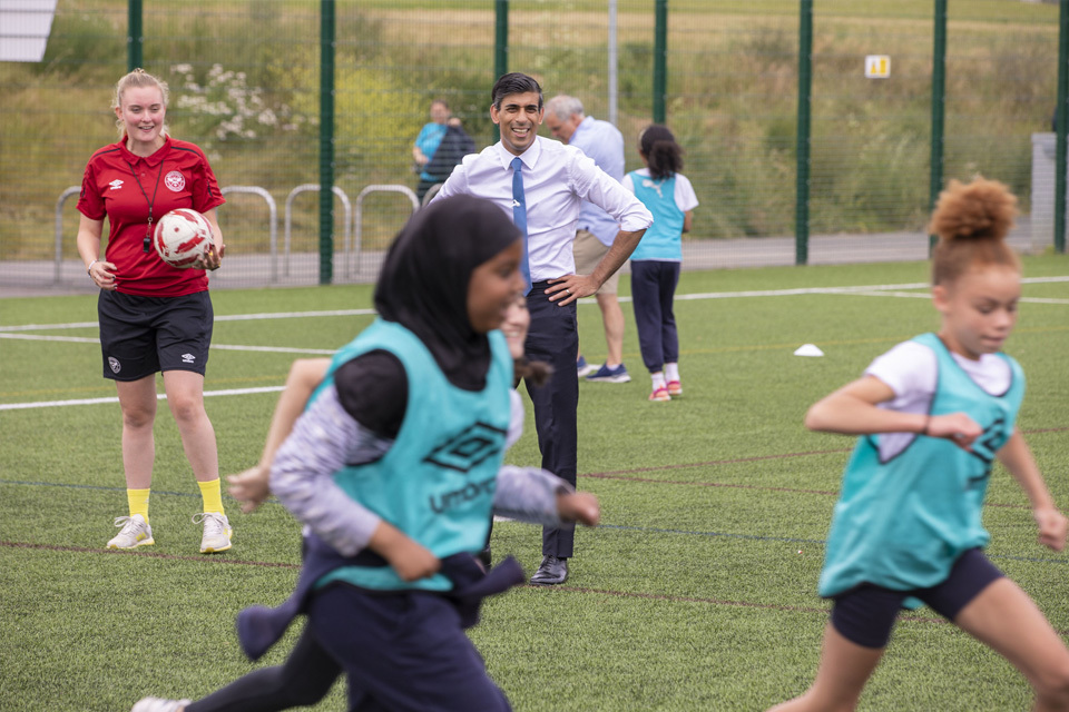 Chancellor backs grassroots football