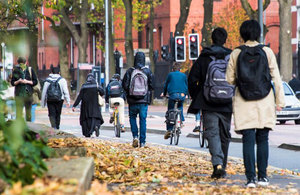 Walking and cycling.