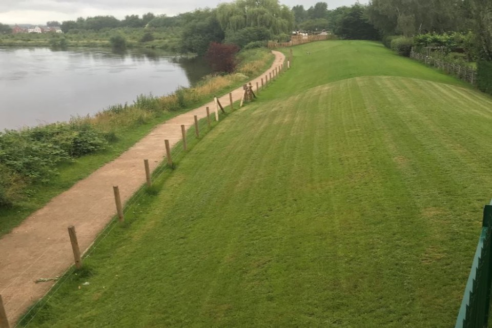 New flood defences already show value to Burton upon Trent