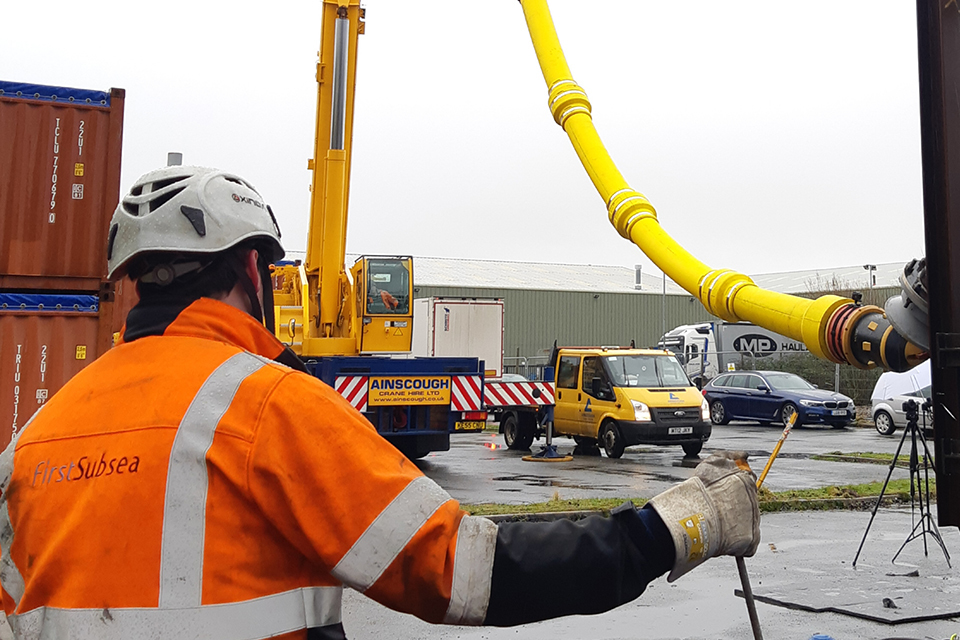 First Subsea lands major offshore wind exports with government support