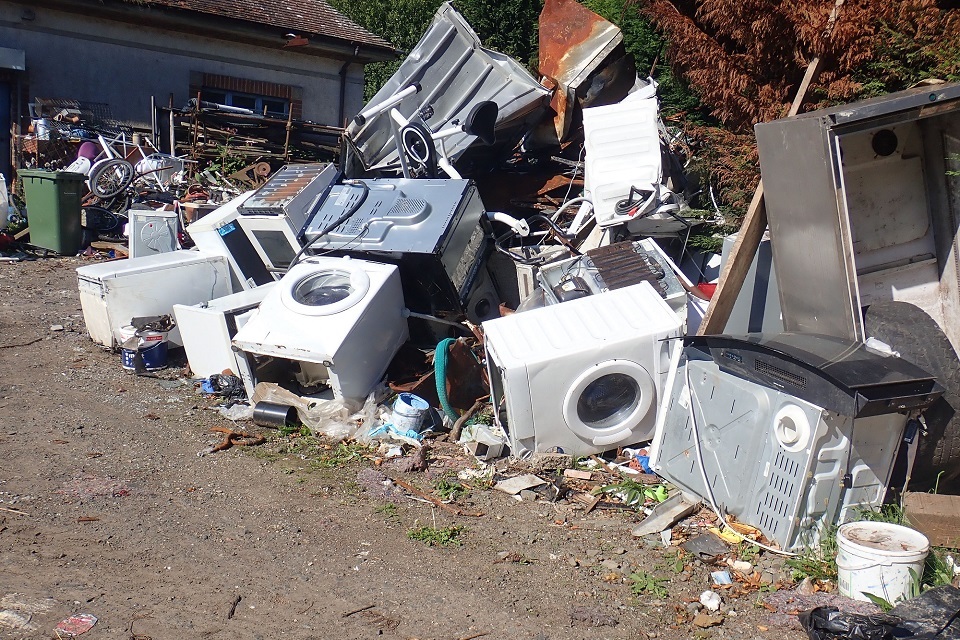 Northumberland man jailed for dumping and burning waste illegally