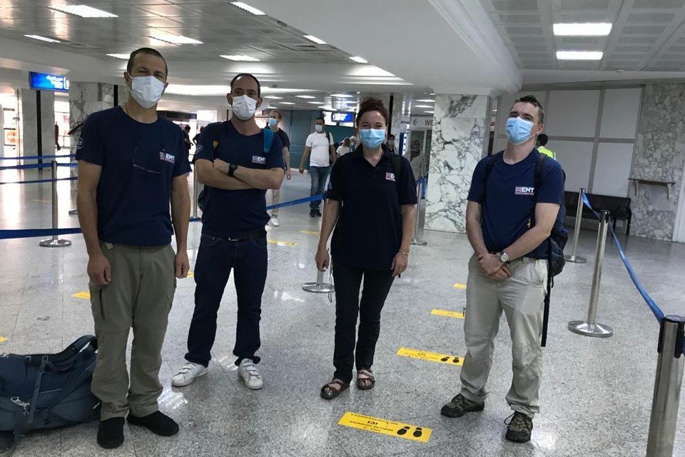 UK Emergency Medical Team deployed to help Tunisia tackle Covid 19 crisis