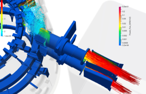 Computer simulation of UKAEA's MAST Upgrade fusion experiment