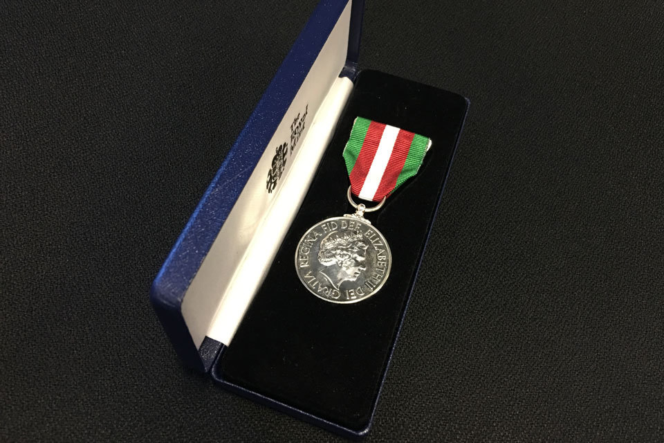 LGBT rights sailor rewarded for championing diversity in maritime