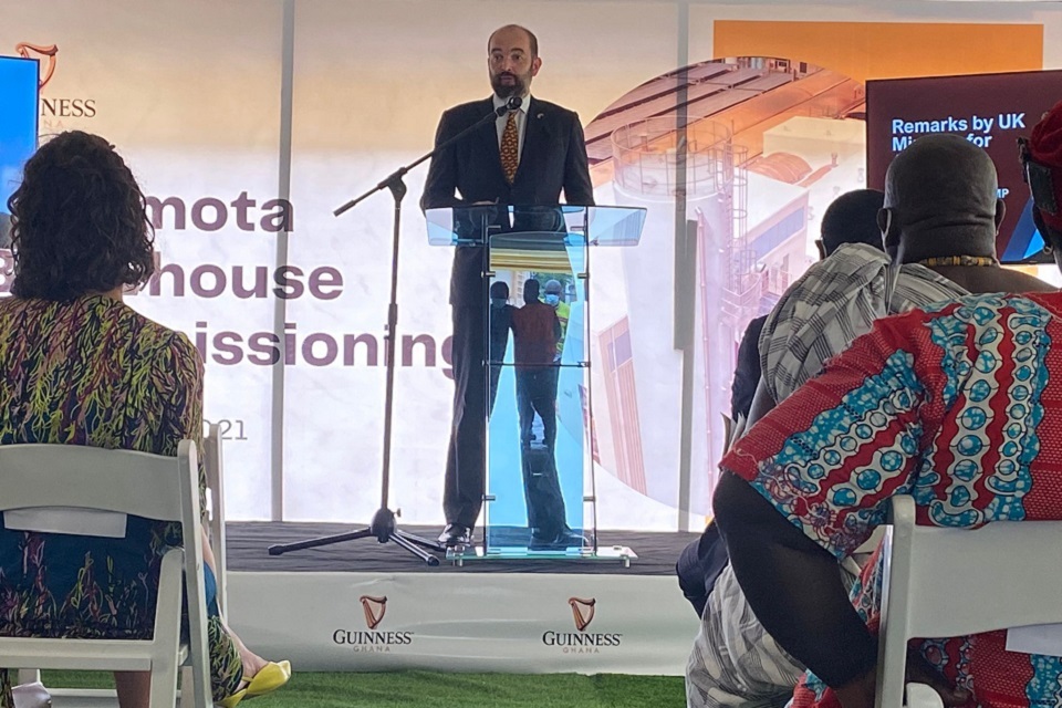 UK’s Minister for Africa announces £250,000 to support Ghana