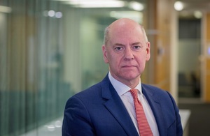 Image of Lord Evans looking at the camera