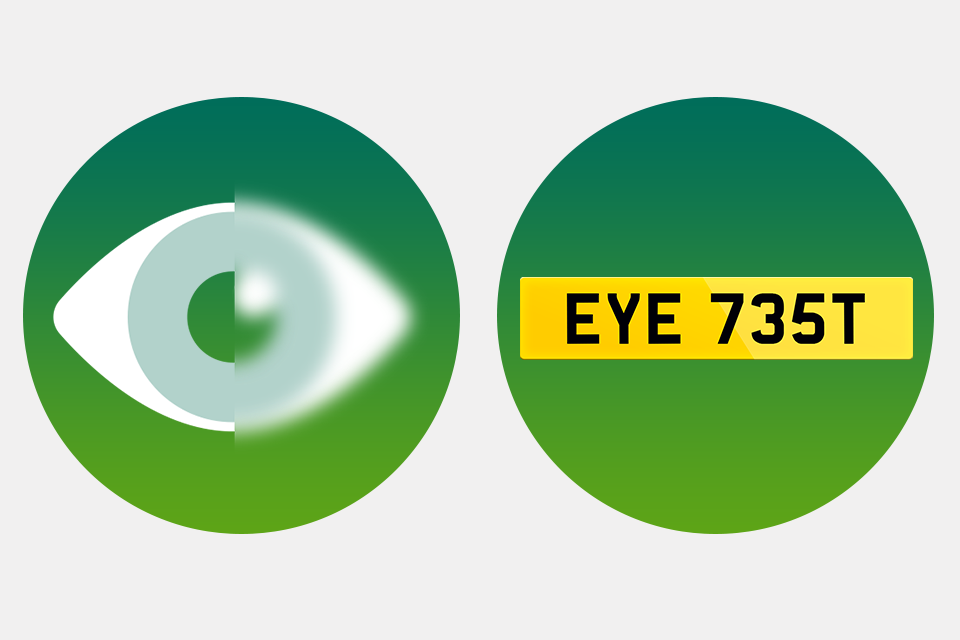Under 50% of motorists aware they must read a number plate from 20 metres, figures show