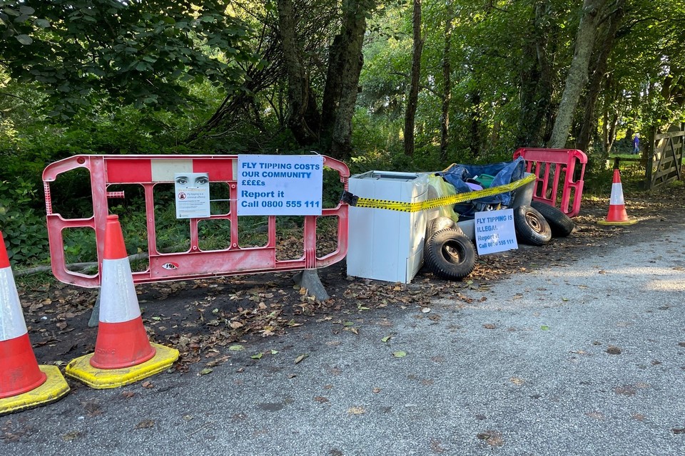 New campaign targets fly tipping in Cornwall