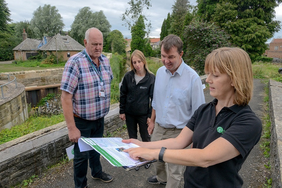 Northumberland flood scheme is complete