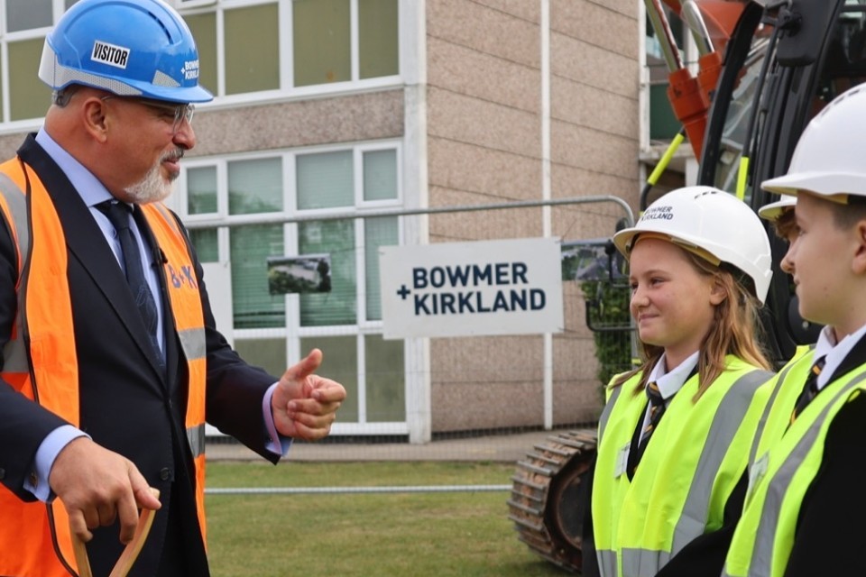 Major rebuilds begin at schools across England