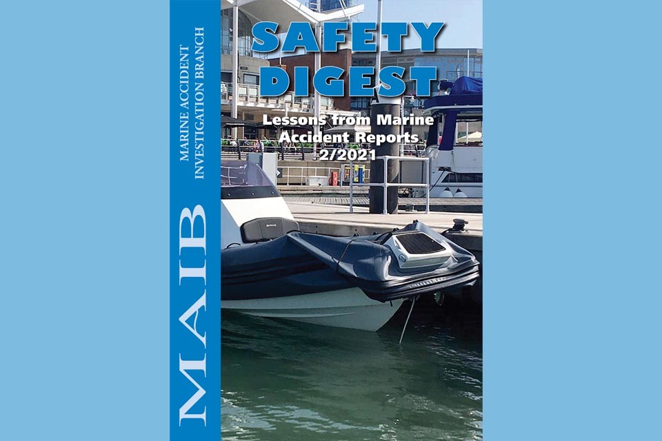 MAIB safety digest 2/2021 published