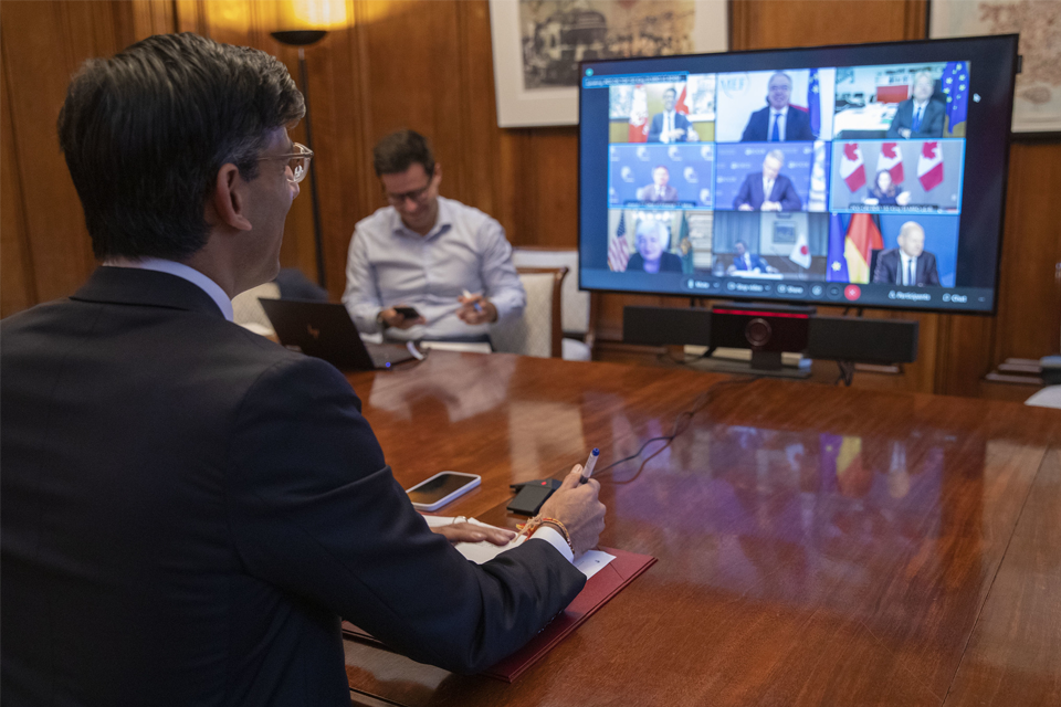 G7 Finance Ministers meeting to discuss global tax reform