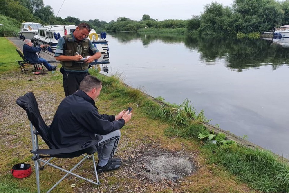 731 fishing licences checked last month across East Anglia