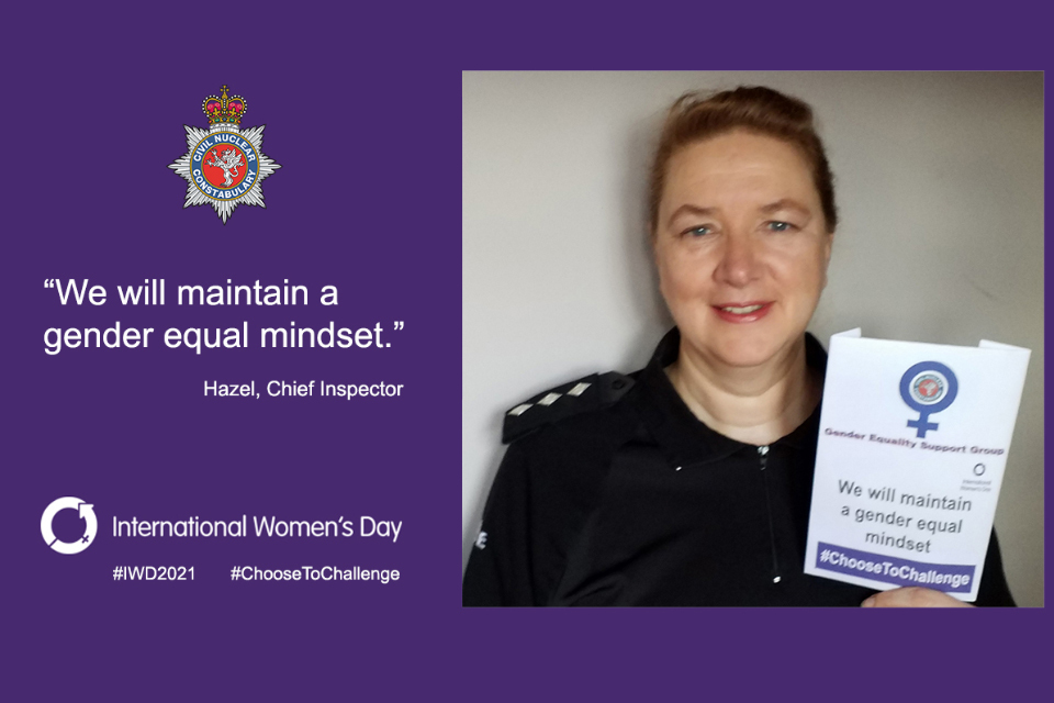 CNC #ChooseToChallenge in support of International Women’s Day