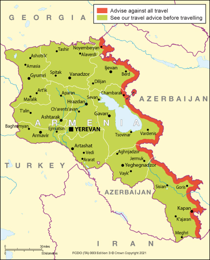 *** Armenia Travel Advisory *** - Nagorno Karabaj (Artsakh)- enclave armenio en Azerbaiyán - Foro Rusia, Bálticos y ex-URSS