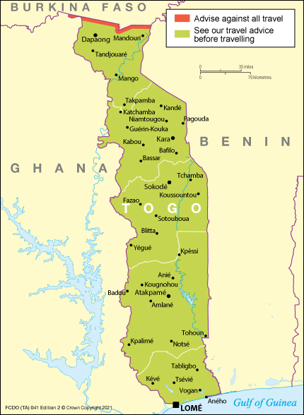 Togo travel advice 