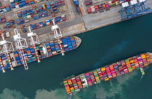 2 cargo ships