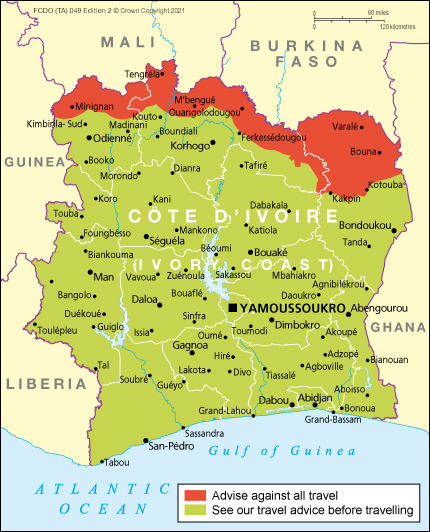 uk travel advice ivory coast