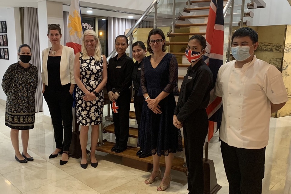 Minister for Asia visits the Philippines, October 2021