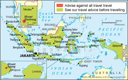 Indonesia travel advice 