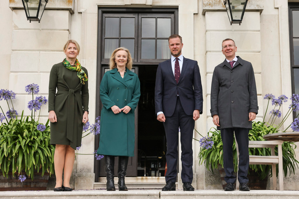 Foreign Secretary agrees joint UK statement with Estonia, Latvia and Lithuania (11 October 2021)