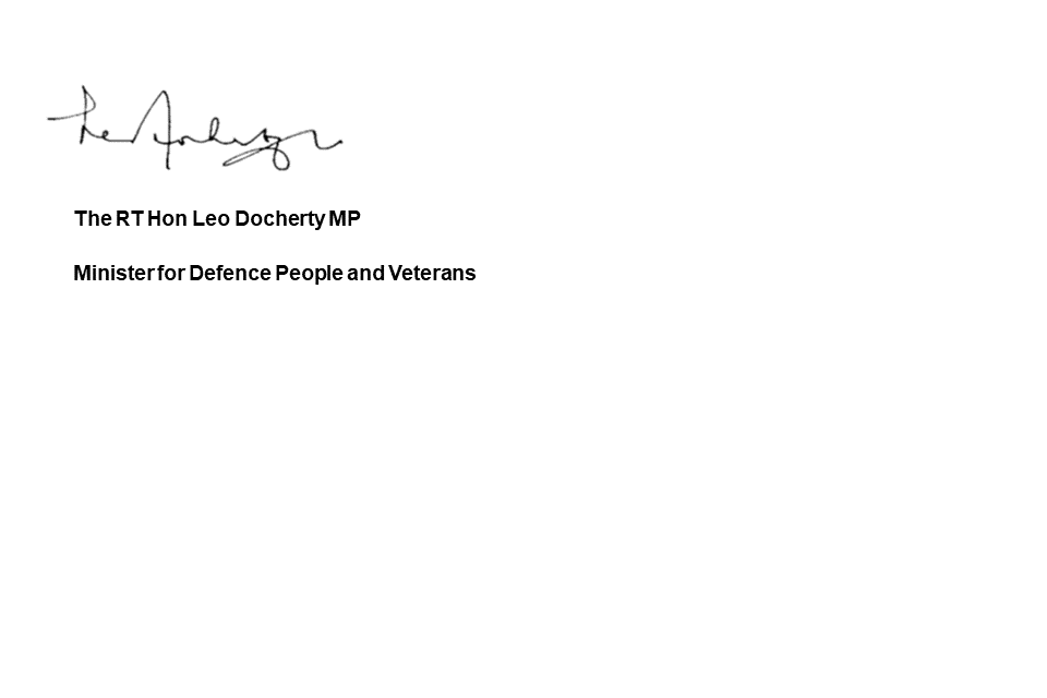 The RT Hon Leo Docherty MP 