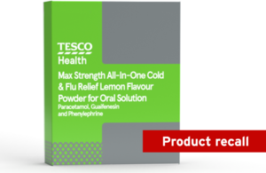 Image of Tesco Max All-In-One Chesty Cough & Cold Lemon Sachets