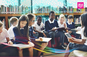 Children at a school