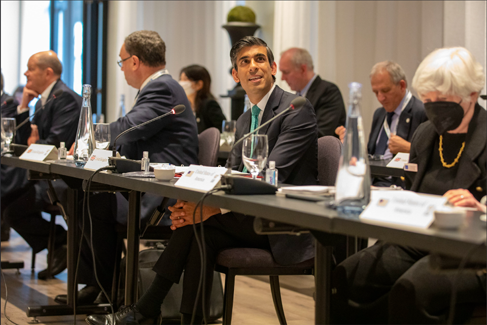 G7 Finance Ministers agree to work together to address global supply chain pressures