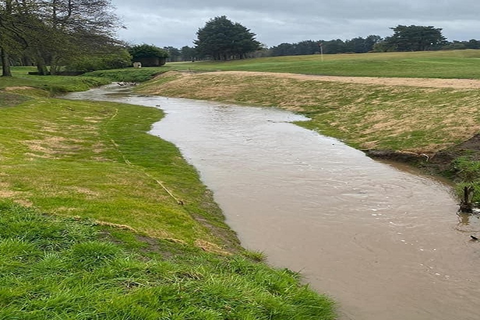Market Rasen Golf Course after.