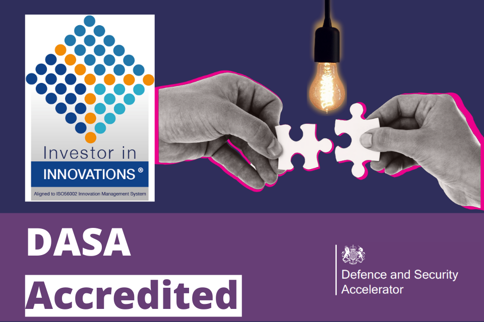 DASA recognised as Investor in Innovation