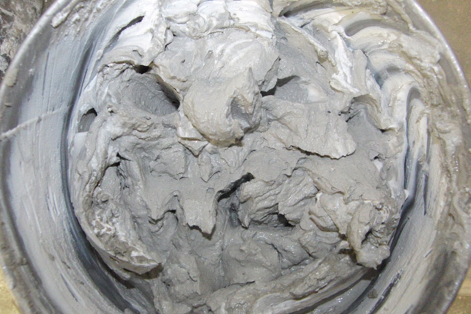 Magnox sludge simulant in cement