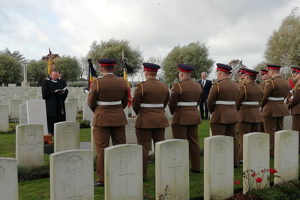 Two unknown soldiers of the Great War honoured for their sacrifice
