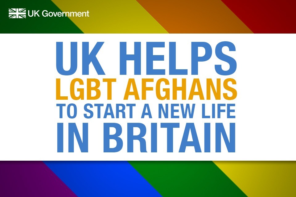 UK Government helps LGBT Afghans start new life in Britain