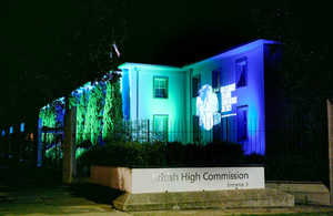 Image of British High Commission building in Canberra