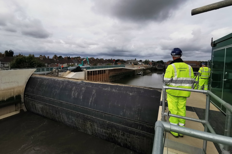 Boston Barrier to close against high tides for the first time