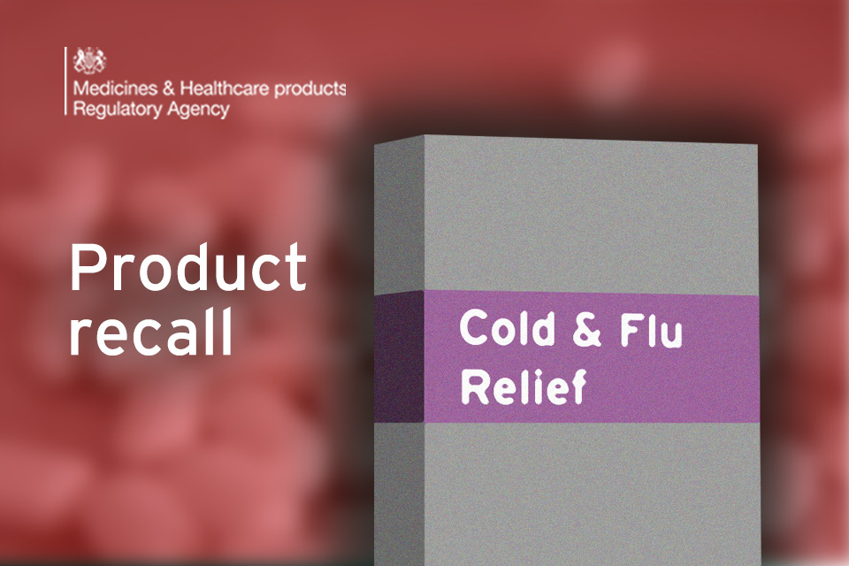Labelling error leads to retail-level recall of cold and flu medicine