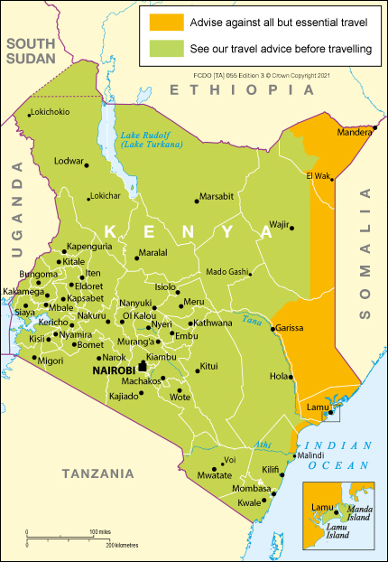 nhs travel advice kenya