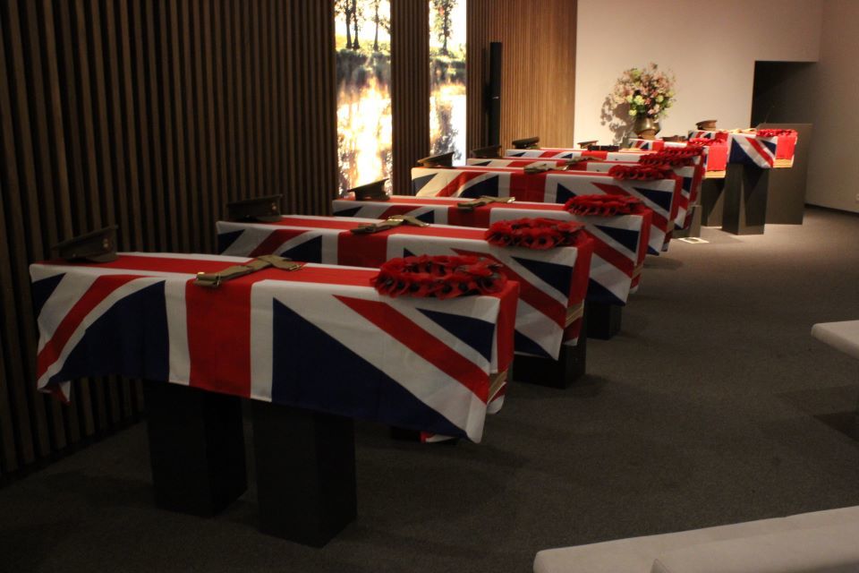 Nine soldiers of the Great War honoured a century after their deaths.