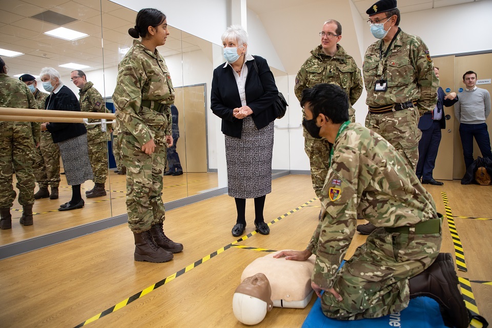 Avanti House School showcases their Combined Cadet Force