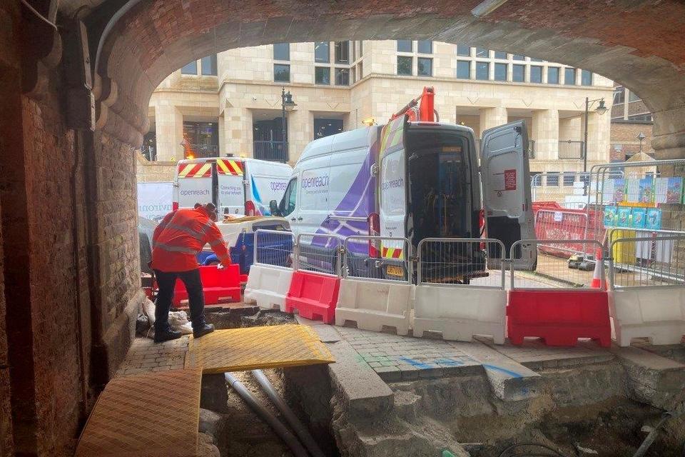 Lendal Arch reopens following flood defence works